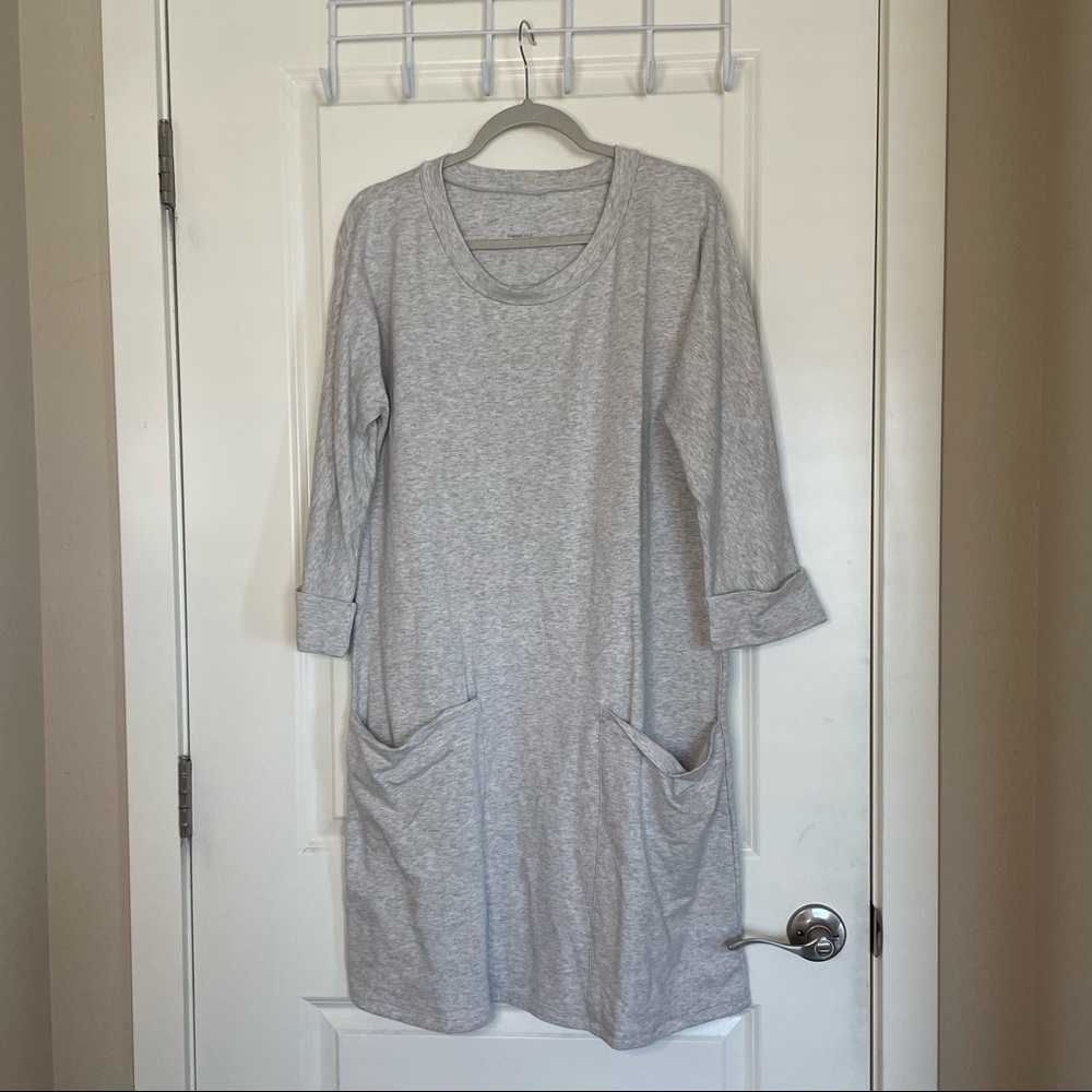 Grey baggy Garnet Hill dress